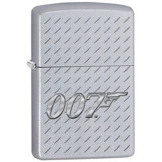 Zippo James Bond 007™ Satin Chrome Sturmfeuerzeug