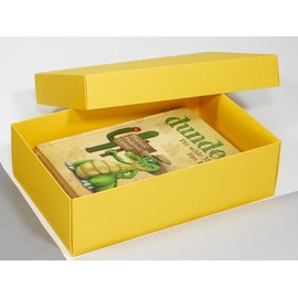 BUNTBOX 2 BUNTBOX L Geschenkboxen 3,6 l gelb 26,6 x 17,2 x 7,8 cm