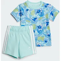 Adidas DISNEY LILO & STITCH T-SHIRT-SET lagunenblau|bunt 12-18 M