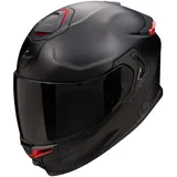 Scorpion Exo-GT SP Air Solid Integralhelm - Matt Schwarz/Rot - 3XL