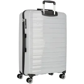 cocoono Madrid 4-Rollen 77 cm / 94 l grau/silber