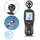 STAHLWERK Anemometer Kompakter Luftgeschwindigkeitsmesser 30 m/s, Windmessgerät