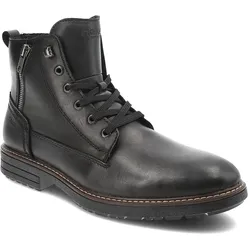 Schwarze Stiefeletten Rieker Gefütterte Herrenschuhe, 41