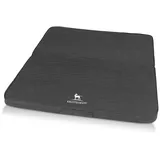 Knuffelwuff Hundematte Roanoke Orthopädisch Faltbar Kunstleder 140 x 120cm Schwarz
