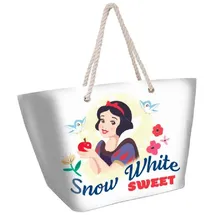 Disney Unisex 07053 Soleil Strandtasche Sweet, Weiß Schneewittchen, Einheitsgröße