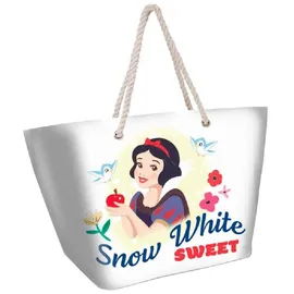 Disney Unisex 07053 Soleil Strandtasche Sweet, Weiß Schneewittchen, Einheitsgröße