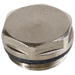 Messing Stopfen mit O-Ring, verschiedene Varianten (Ausführung: 1/2''AG)