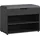 [en.casa] Gentofte 60 x 30 x 46 cm schwarz/grau / schwarz