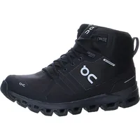 On Damen Wanderschuhe Cloudrock Waterproof", All Black, 38 1⁄2