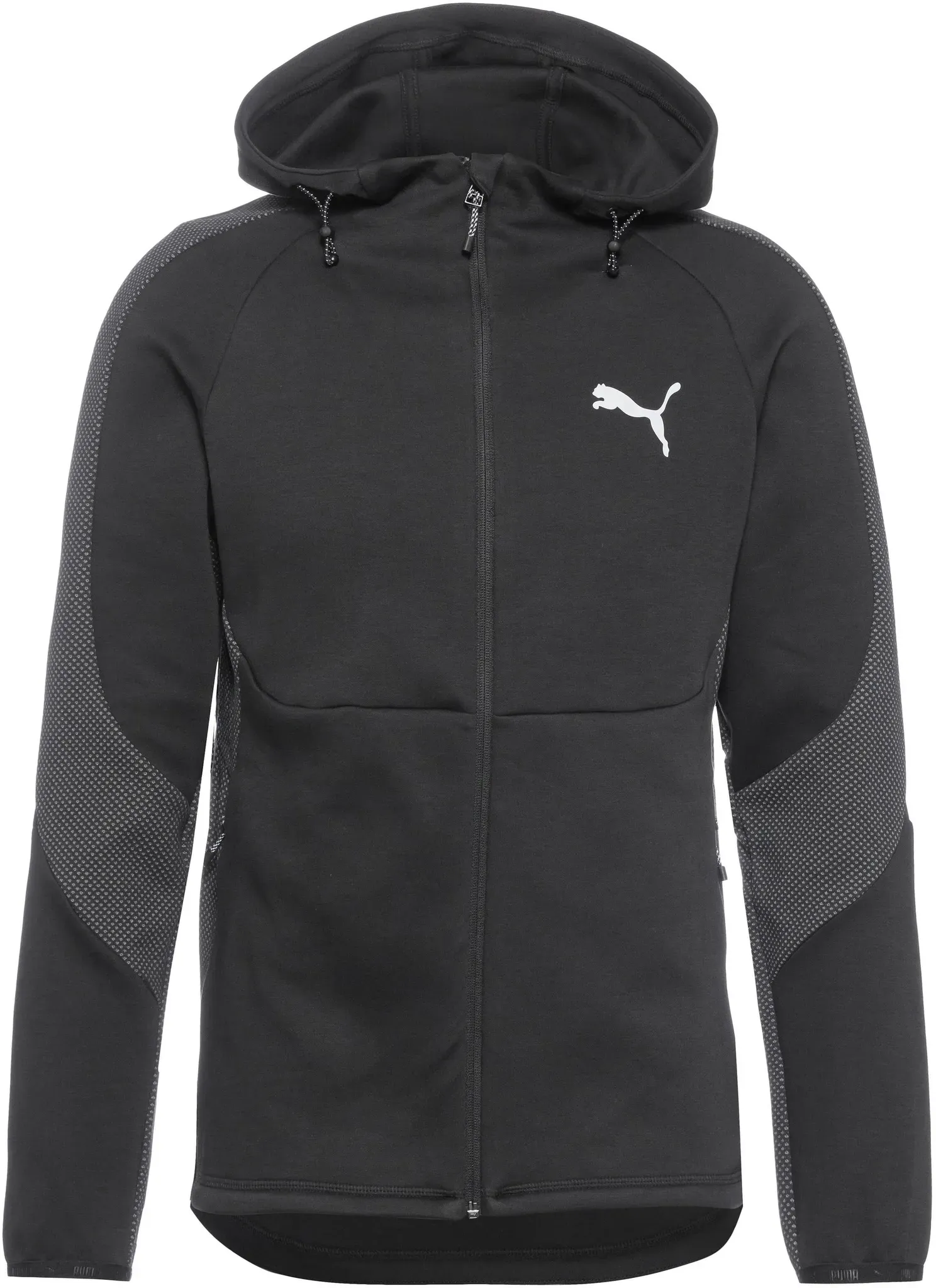 PUMA Evostripe Trainingsjacke Herren in puma black, Größe M - schwarz