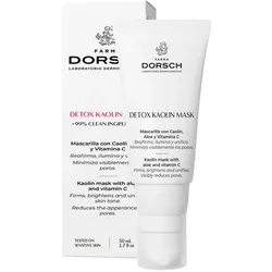 Farma Dorsch Detox Kaolin Maske (vormals Gesichtsmaske Vitaminc C - neue Aufmachung, Name, Inhaltsstoffe & Preis), 50 Milliliter