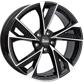 mam wheels RS6 8,5 x 20 5 x 120 ET35 Schwarz Poliert