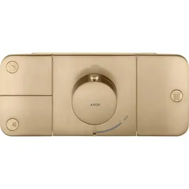 Hansgrohe AXOR One Unterputz-Duscharmatur mit Thermostat für 3 Verbraucher Brushed Bronze 45713140