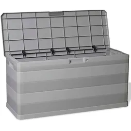 vidaXL Gartenbox Grau 117×45×56 cm