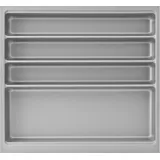 Agoform Scoop II Besteckeinsatz 474 x 516 x 59 mm Kunststoff Silber