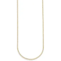 bruno banani Collierkettchen »Schmuck Geschenk Gold 333 Halsschmuck Halskette Panzerkette schmal«, Made in Germany