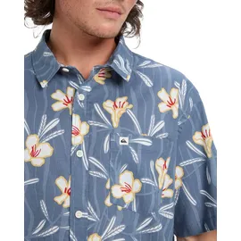 QUIKSILVER Kurzarmhemd Blau M