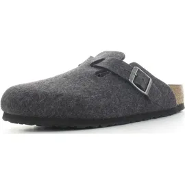 Birkenstock Boston Wool Narrow Hausschuhe (Größe 36, grau)