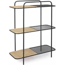 BIZZOTTO Elyot Bücherregal 82 x 35 x 100 cm Beige