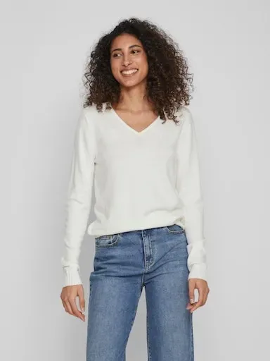 V-Ausschnitt-Pullover VILA 