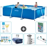 Rechteckiger Frame Pool - 300x200x75 Cm - 7-teilig  S165