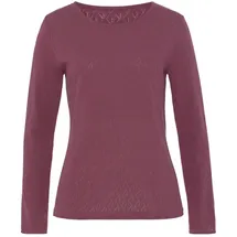 vivance by lascana Langarmshirt Rot 32/34