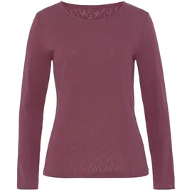 vivance by lascana Langarmshirt Rot 32/34