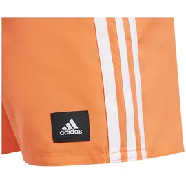 Adidas Jungen 3-Stripes Swim Shorts, App Solar Red/White, 15-16 Years