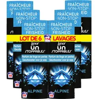 Lenor Unstoppables Wäscheparfüm aus Perlen, Alpine, 235 g, bis zu 12 Wochen kontinuierliche Frische im Schrank – 6 Stück