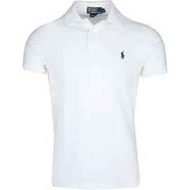 Ralph Lauren Polo Ralph Lauren Herren. Poloshirt weiß Slim Fit, weiß, NOS