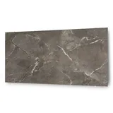 Klarstein Santorini Smart Infrarot-Heizung 120x60cm 1000W Wochentimer IP24 Grauer Breccia-Marmor