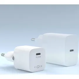 FIXED Mini GaN mit USB-C-Ausgang und PD-Unterstützung 65W weiß
