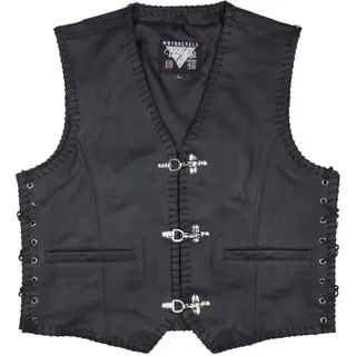 Modeka Badlands Lederweste, mit Schnürung - 6XL