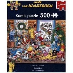 Jumbo Spiele Puzzle Jan van Haasteren - Title TBD SKU 12 - 500 Teile, 500 Puzzleteile