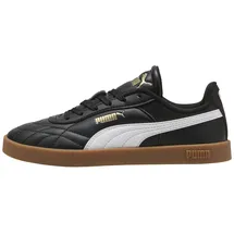 Puma Club II Indoor Kinder Schwarz/Weiß 37