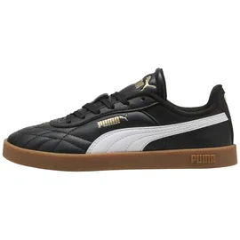 Puma Club II Indoor Kinder Schwarz/Weiß 37