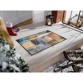 Wash+Dry Fußmatte Tilea 40x60cm, innen und außen, waschbar