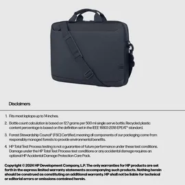 HP Everyday Laptop-Aktentasche (14 Zoll) Grau A08KG44