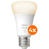 Philips Hue White E27 800 lm 4er-Pack