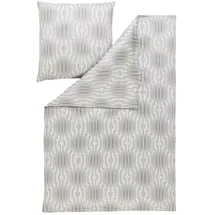 Estella Levian Gestreift/Grau 155 x 220 cm + 80 x 80 cm