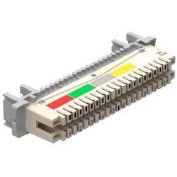 OBO 5084012 Trennleiste 10 Doppeladern für LSA Plus 40-polig weiß LSA-T-LEI