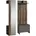 BEN 40x184x35 Anthrazit/Alteiche