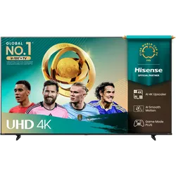 HISENSE LED-Fernseher "85E6NT", E (A-G), schwarz, 85, Fernseher, 4K UHD