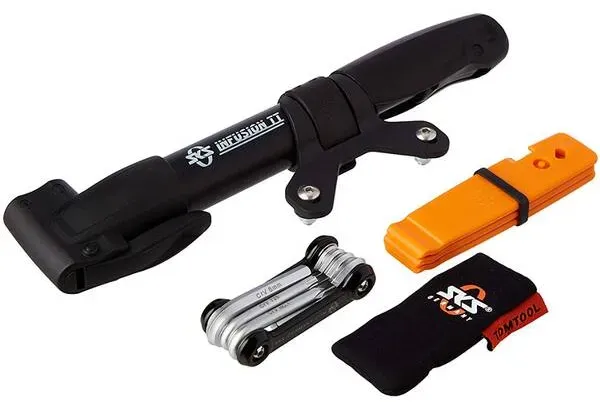 SKS GERMANY Fahrradwerkzeug SKS GERMANY SET, schwarz-silber-orange, ONE SIZE