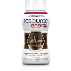 resource energy Schokolade 4X200 ml Flüssigkeit