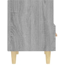vidaXL Nachttisch Grau Sonoma 40x35x47 cm