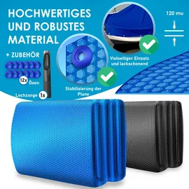 Kesser Solarabdeckplane blau Ø 427 cm