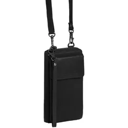 The Chesterfield Brand Wax Pull Up Handytasche Leder 10 cm black