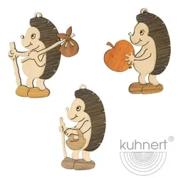 Kuhnert Baumschmuck Igel 6-er Set
