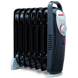 ROWI Ölradiator 7 Rippen HOR 800/7/2 Mini schwarz